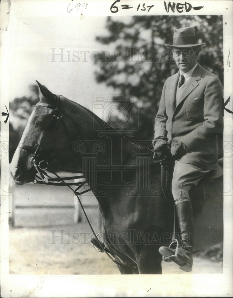 1935 Press Photo Henry Morgenthau Jr. United States Treasury Secretary - Historic Images