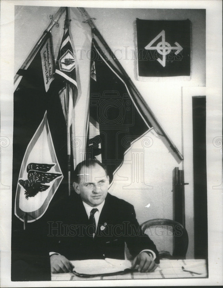 1966 Horst Promnitz German Youth Group Leader - Historic Images