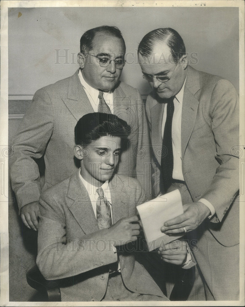 1934 Press Photo Charles Dougherty  American Lawyer Jurist Politician - Historic Images