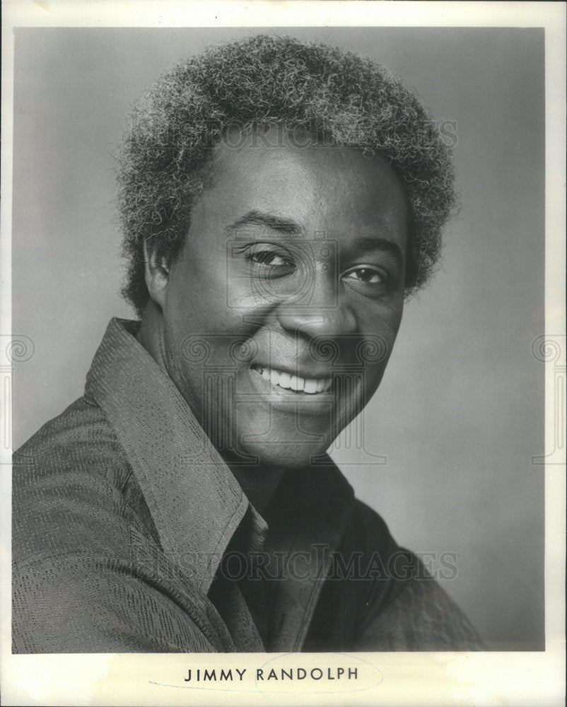 1971 JIMMY RANDOLPH COMEDIAN - Historic Images