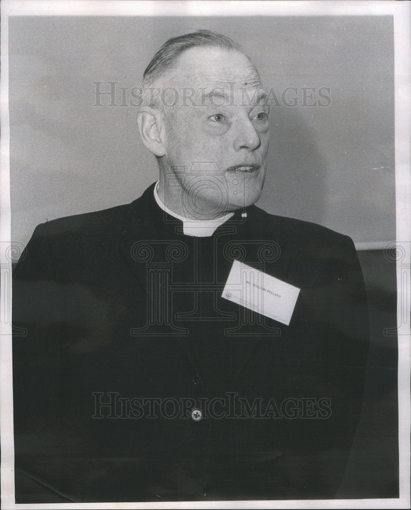 1963  William Grosvenor Pollard  Executive Director Oak Ridge - Historic Images