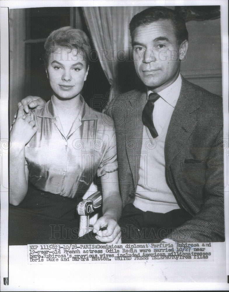 1953 Dominican Diplomat Porfirio Rubirosa - Historic Images