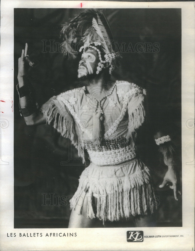 1973 Press Photo Italo Fambo Africans Spectacular Dancers - RSC88903 - Historic Images