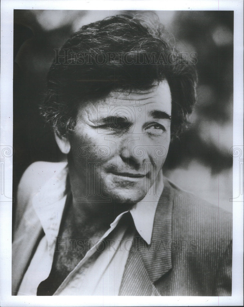 1986 Press Photo Peter Michael Falk American Actor - Historic Images