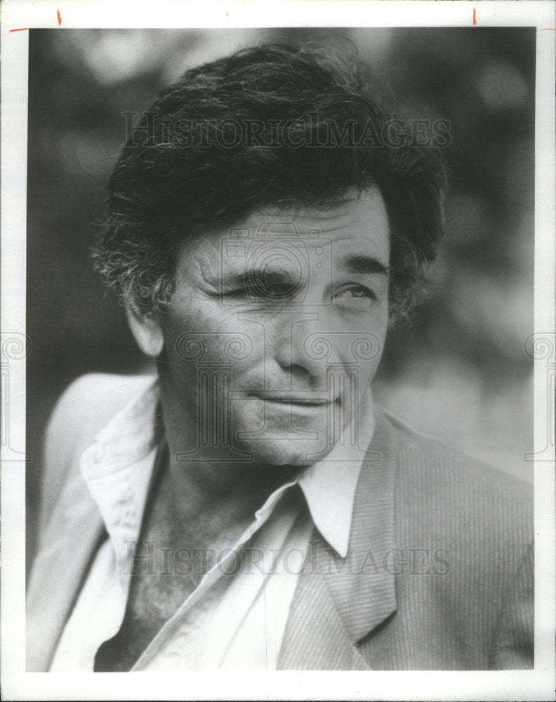 Press Photo Peter Falk American Film & Television Actor - Historic Images