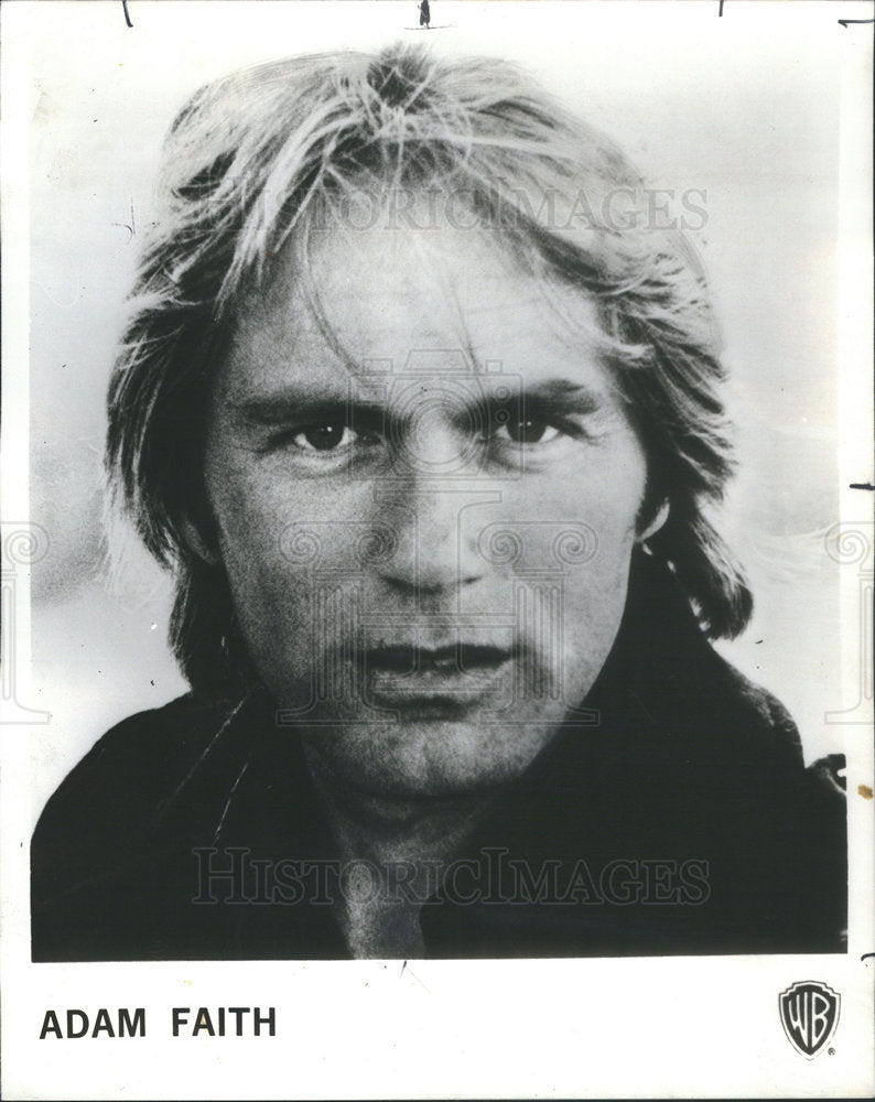1974 Adam Faith American Teen Idol Singer Film Actor Journalist - Historic Images