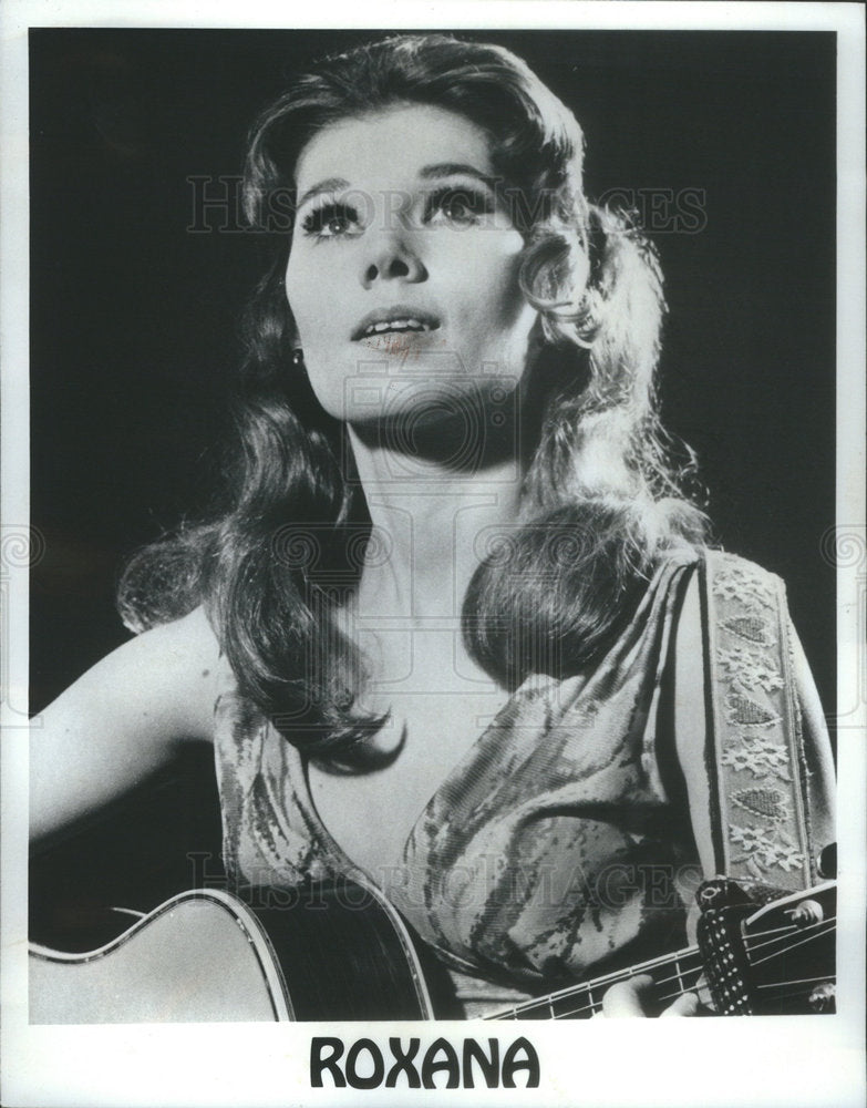 1971 Roxana American Singer Guitarist Musician - Historic Images