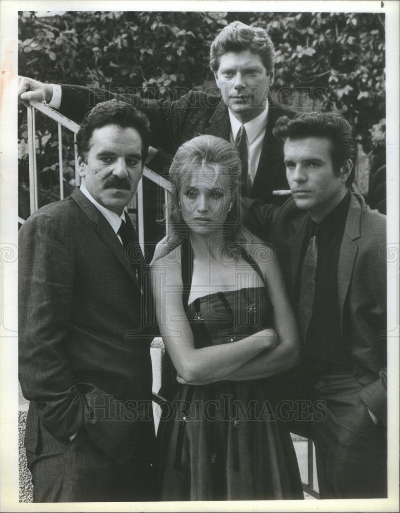 1986 Press Photo Dennis Farina TV Film Actor - Historic Images