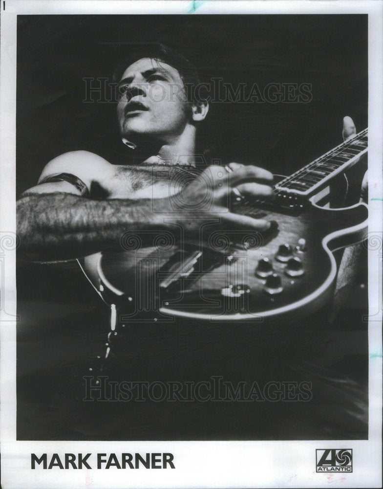 1978 Press Photo Mark Farner American Singer Guitarist - Historic Images