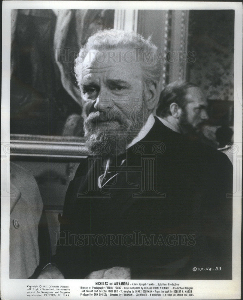 1972 Press Photo SIR LAURENCE OLIVIER ENGLISH ACTOR DIRECTOR PRODUCER - Historic Images