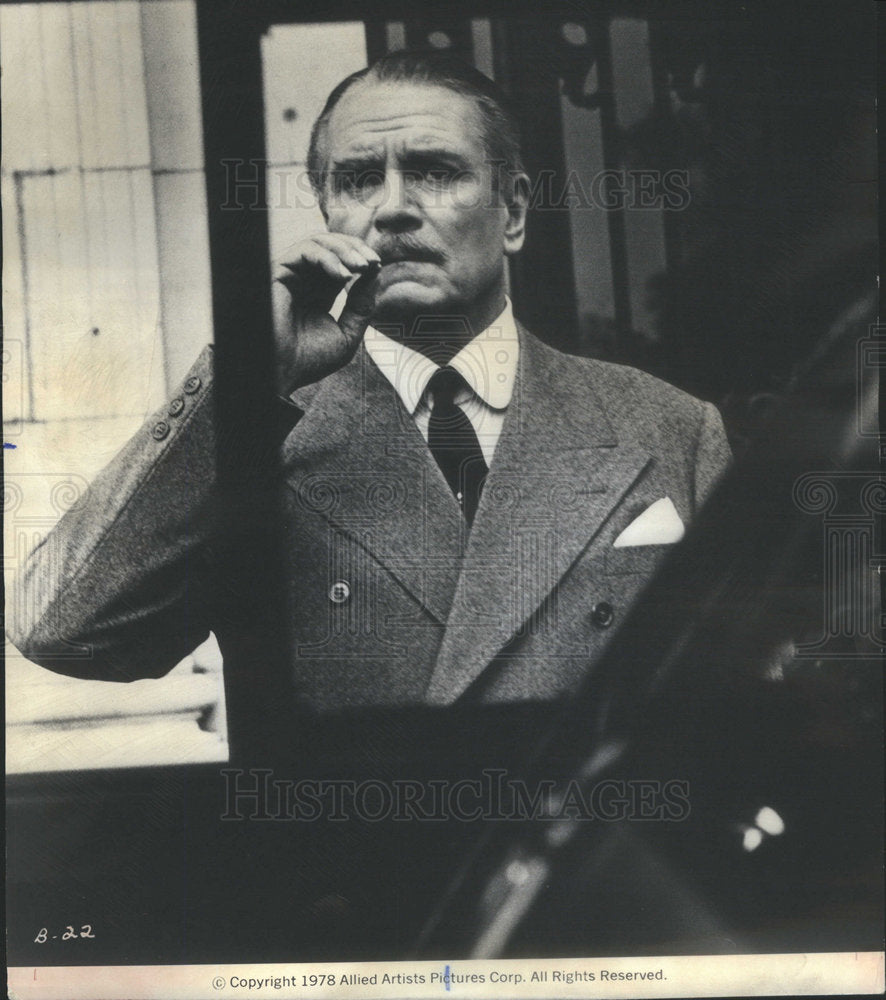 1978 Press Photo Laurence Olivier in "The Betsy" - Historic Images