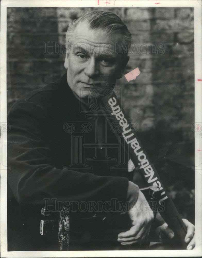 1967 Press Photo Laurence Olivier English Actor, Director, & Producer - Historic Images