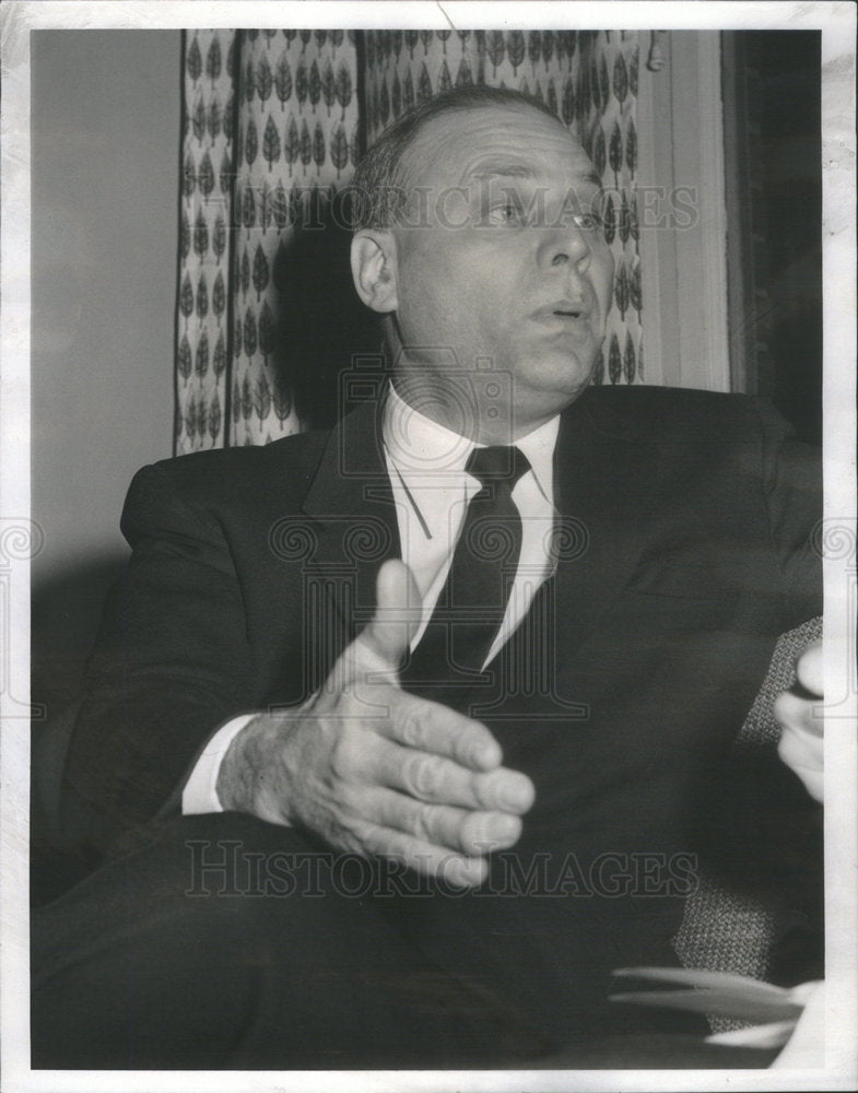 1960 Don Paarlberg Special Assistant President Eisenhower Economic - Historic Images