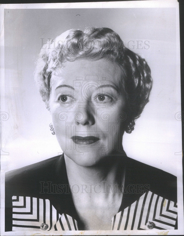 1952 Ethel Owen Domineering Possessive Woman Role Mother Radio - Historic Images