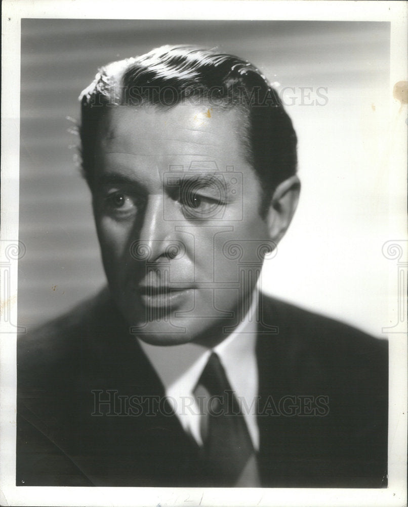 1938 Press Photo Reginald Owen British Character Actor - Historic Images
