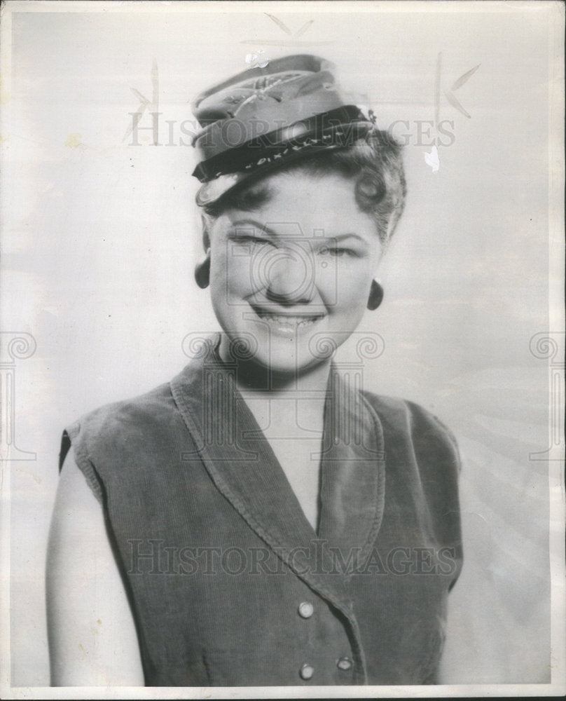 1955 Press Photo BETTY OWEN SINGER - Historic Images