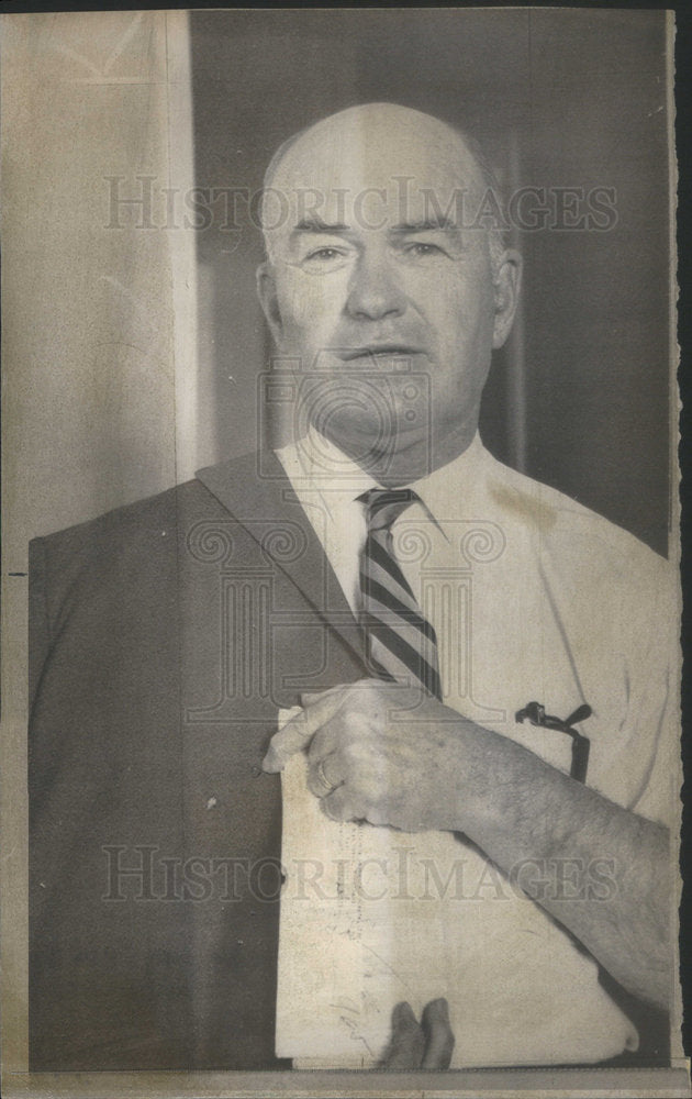 1968 Press Photo Rev. Ross Owens - Historic Images