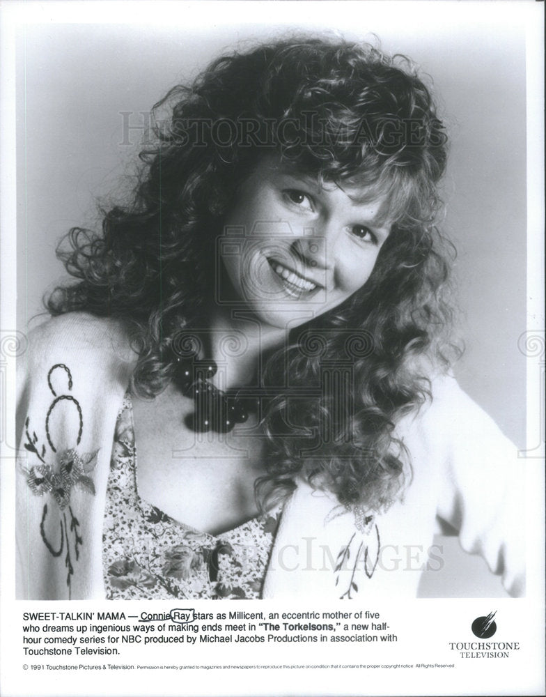 1991 Press Photo Connie Ray stars in " The Torlelsons" for NBC - Historic Images