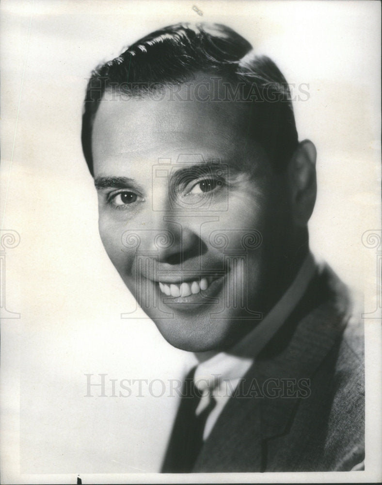 1969 Press Photo Gene RAyburn star of "Match Game" - Historic Images