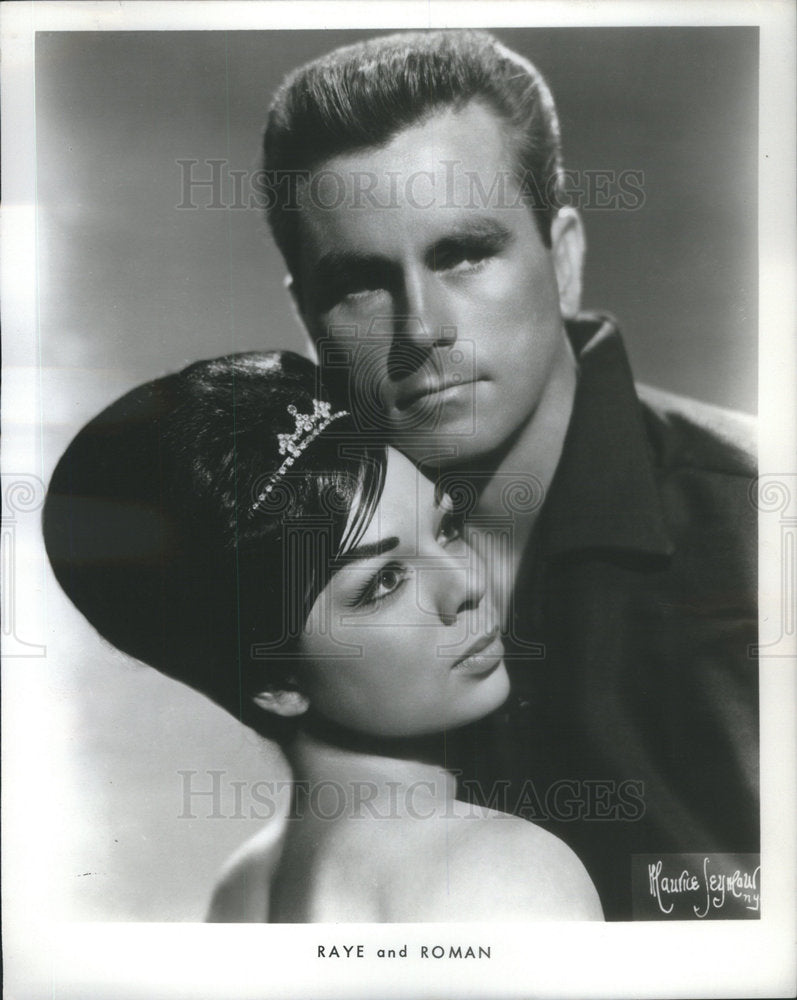 Press Photo Dancers Raye and Roman 'Congress Hotel' - Historic Images