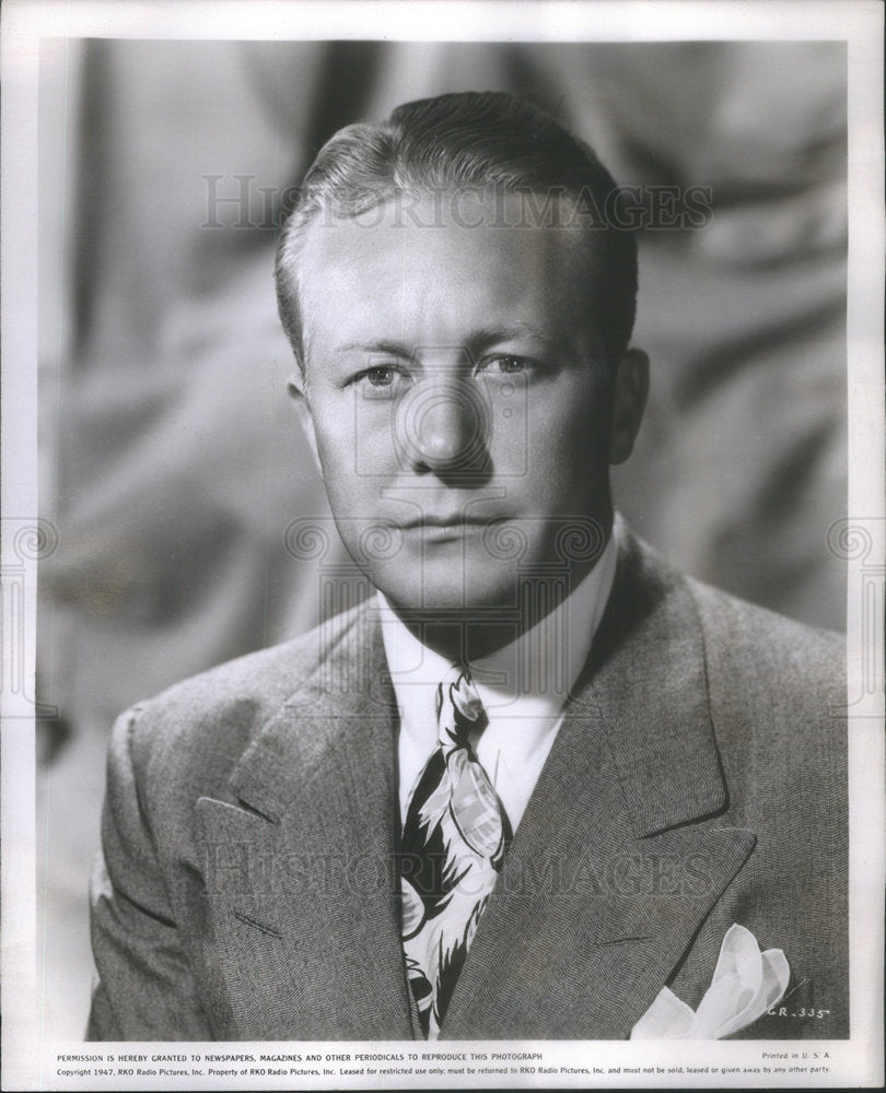 1947 Gene Raymond Actor Greatest These Chicago - Historic Images