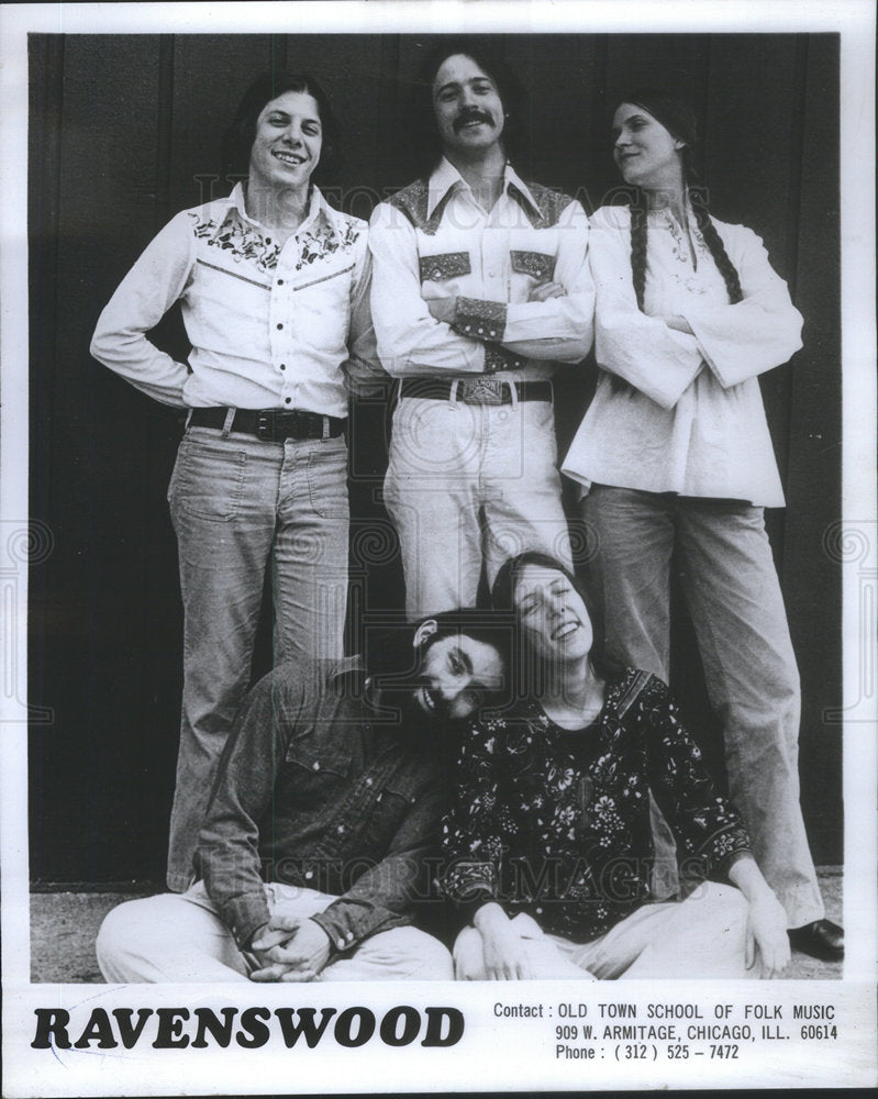 1976 Press Photo Singing group RAVENSWOOD - Historic Images