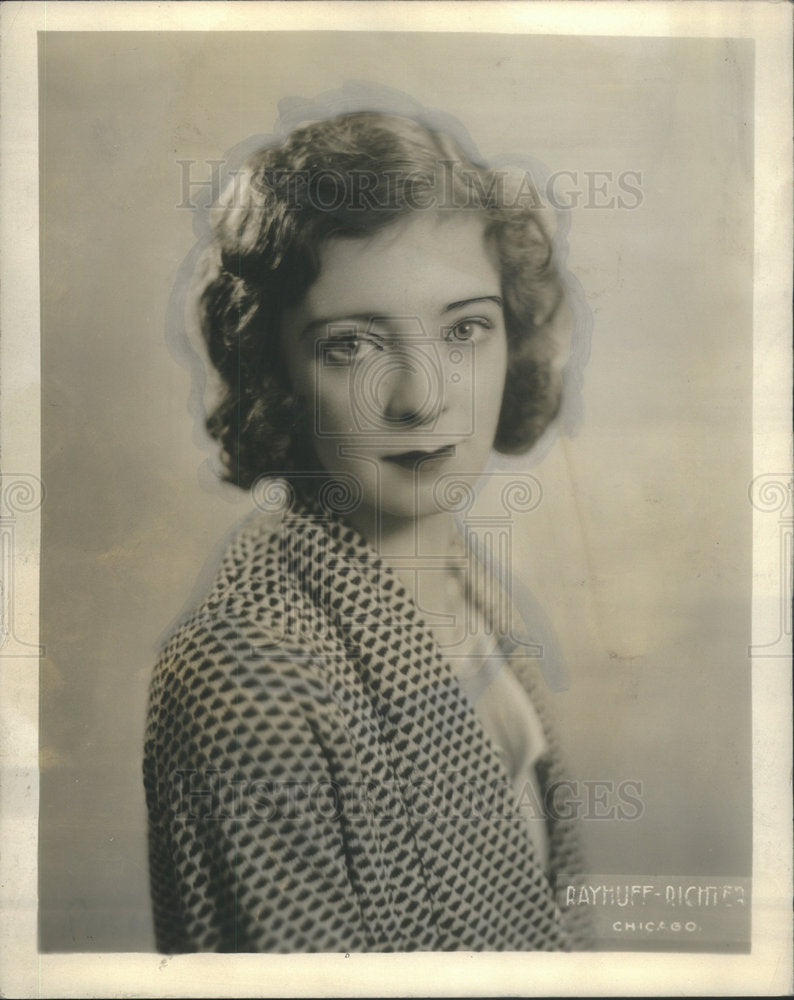 1930 Press Photo Actress Mildred MacLeod - Historic Images