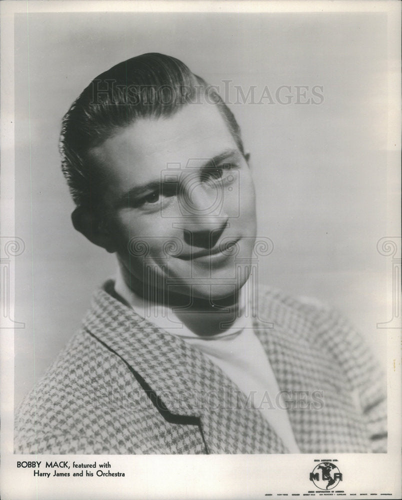 1951 Bobby Mack, featured with Harry James and his Orchestra - Historic Images