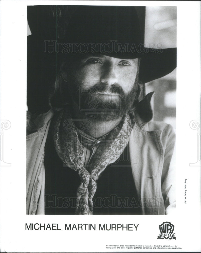 1996 Press Photo Michael Martin Murphey Singer Songwriter - Historic Images