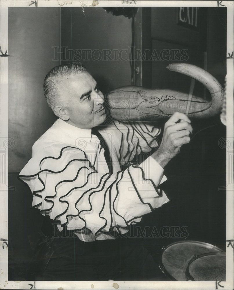 1949 Musician Felix Martinique - Historic Images