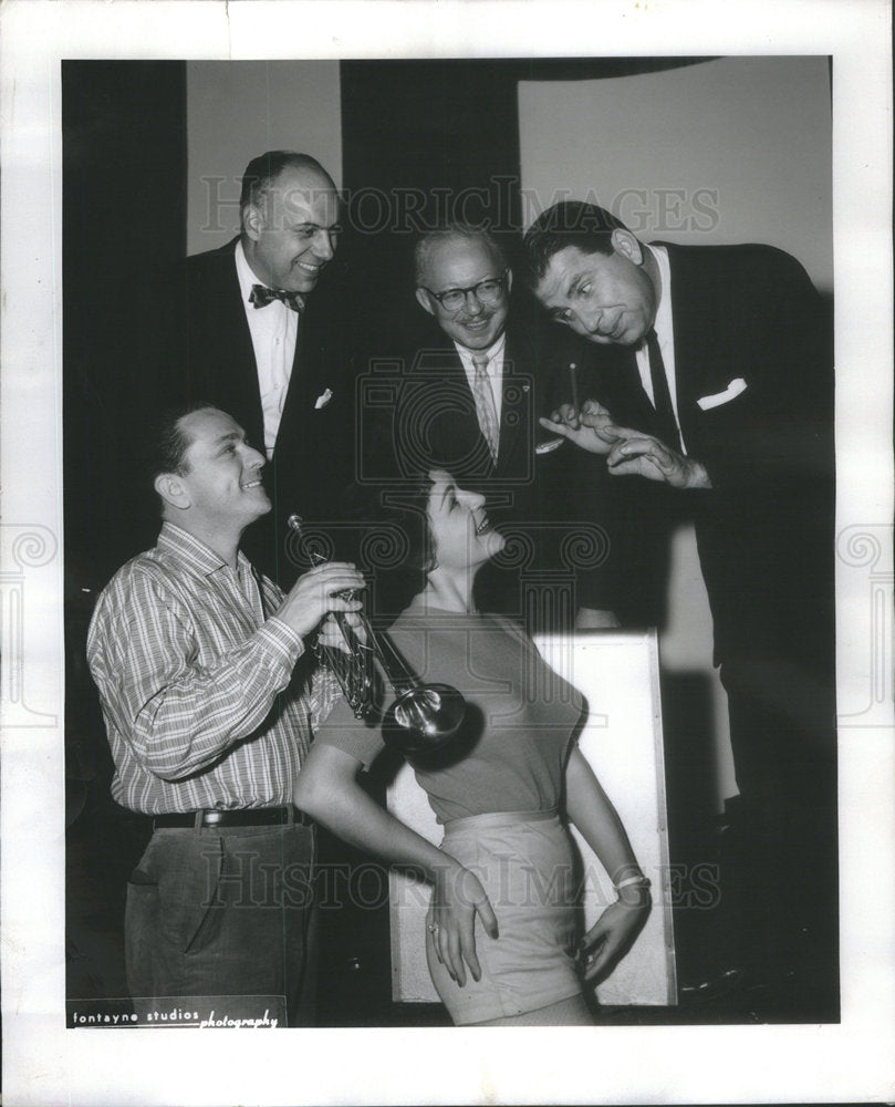 1957 Sonny Mars Lee Charmel Charles Fisk Saul Corush Kleiman Chicago - Historic Images