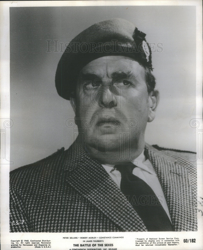 1960 Robert Morley Battle Dress Sexes British Comedy Surf Theater - Historic Images