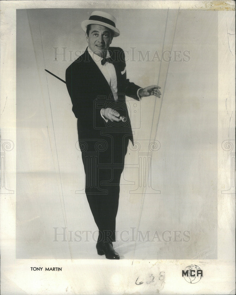 1959 Tony Martin, Singer Actor  - Historic Images