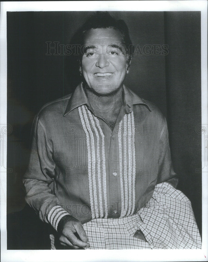 1977 Press Photo Singer Tony Martin known as "Mr, Show Business" - Historic Images