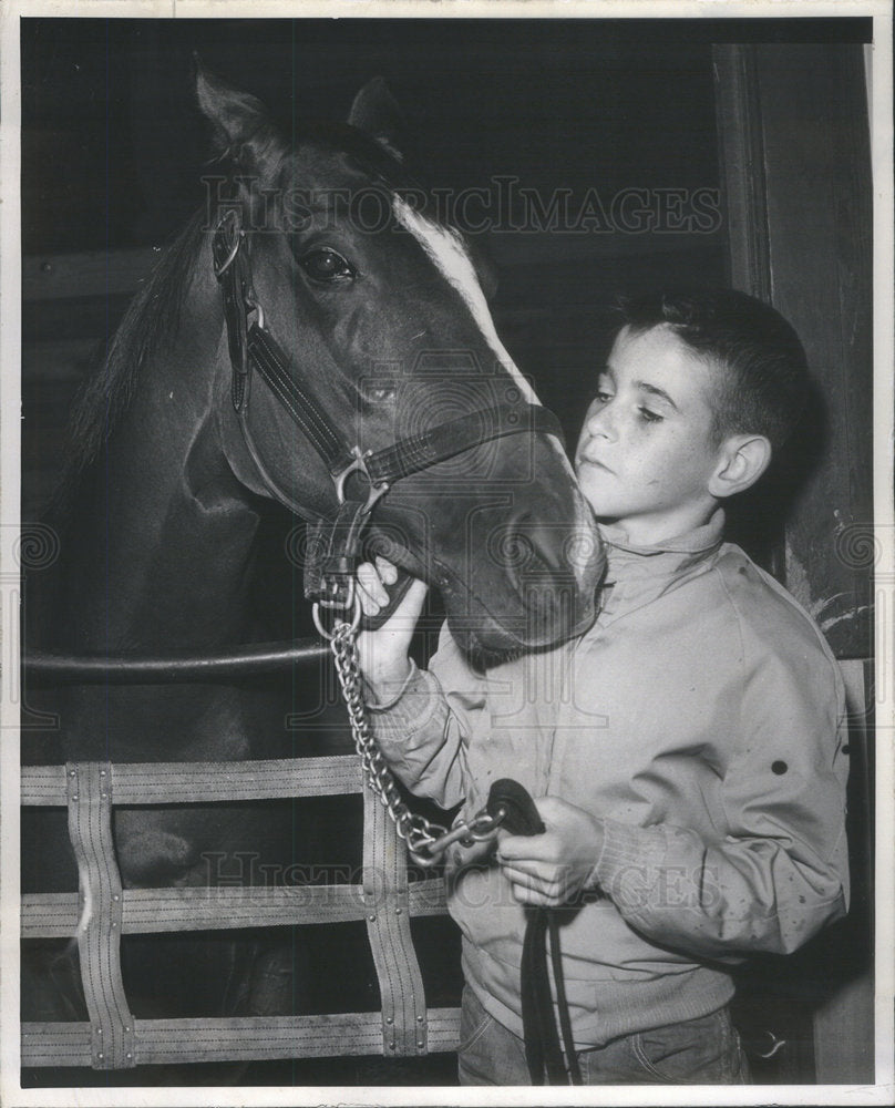 1981 Press Photo Young Ivan Parke Jr., - Historic Images