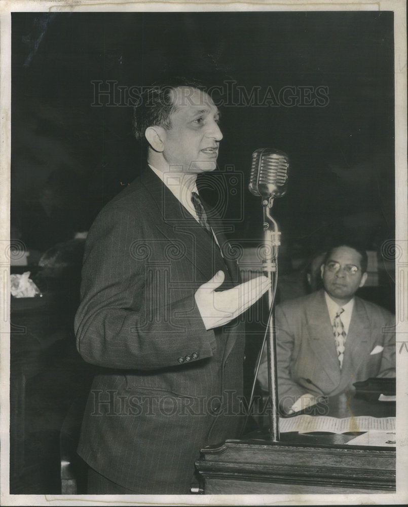 1950 Michael Mann CIO Regional Secretary Housing Committee Alderman - Historic Images