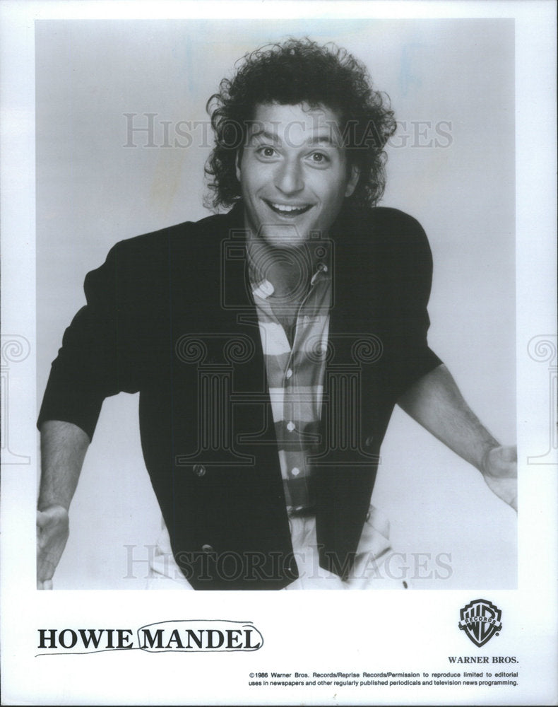 Press Photo Howie Mandel - Historic Images
