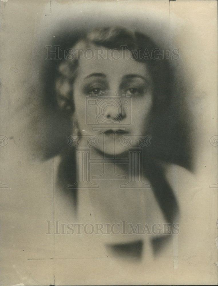 1934 Press Photo Mrs. Fred L. Mandel - RSC91643 - Historic Images