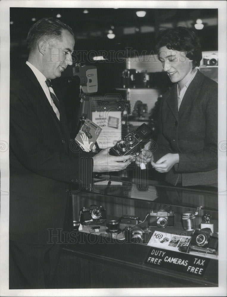 1959 Press Photo Pete Mack United States Illinois Politician - Historic Images