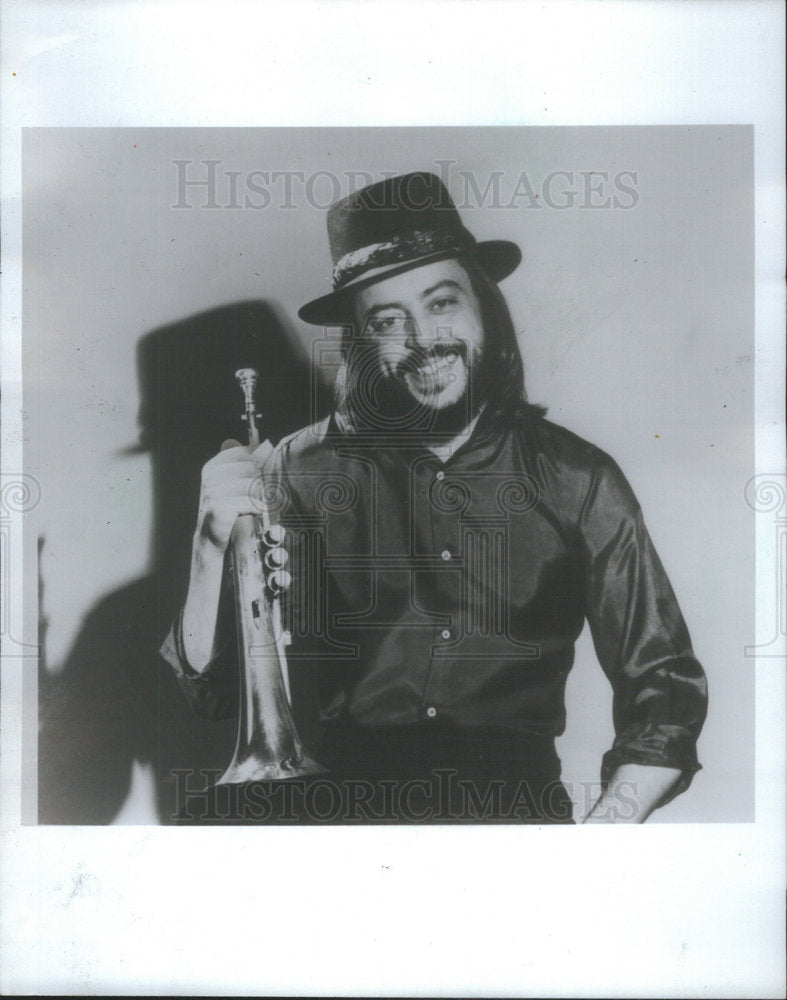 1982 Press Photo Chuck Mangione American Flugelhorn Player Composer - Historic Images