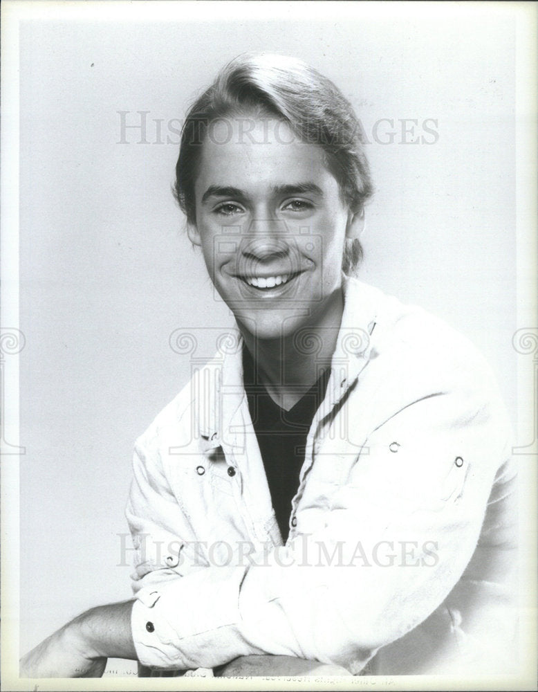 1984 Press Photo New NBC star Chad Lowe - Historic Images