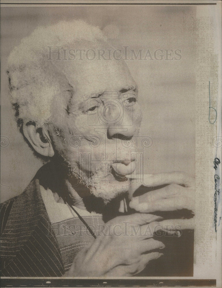 1971 Picture of an centanarian - Historic Images