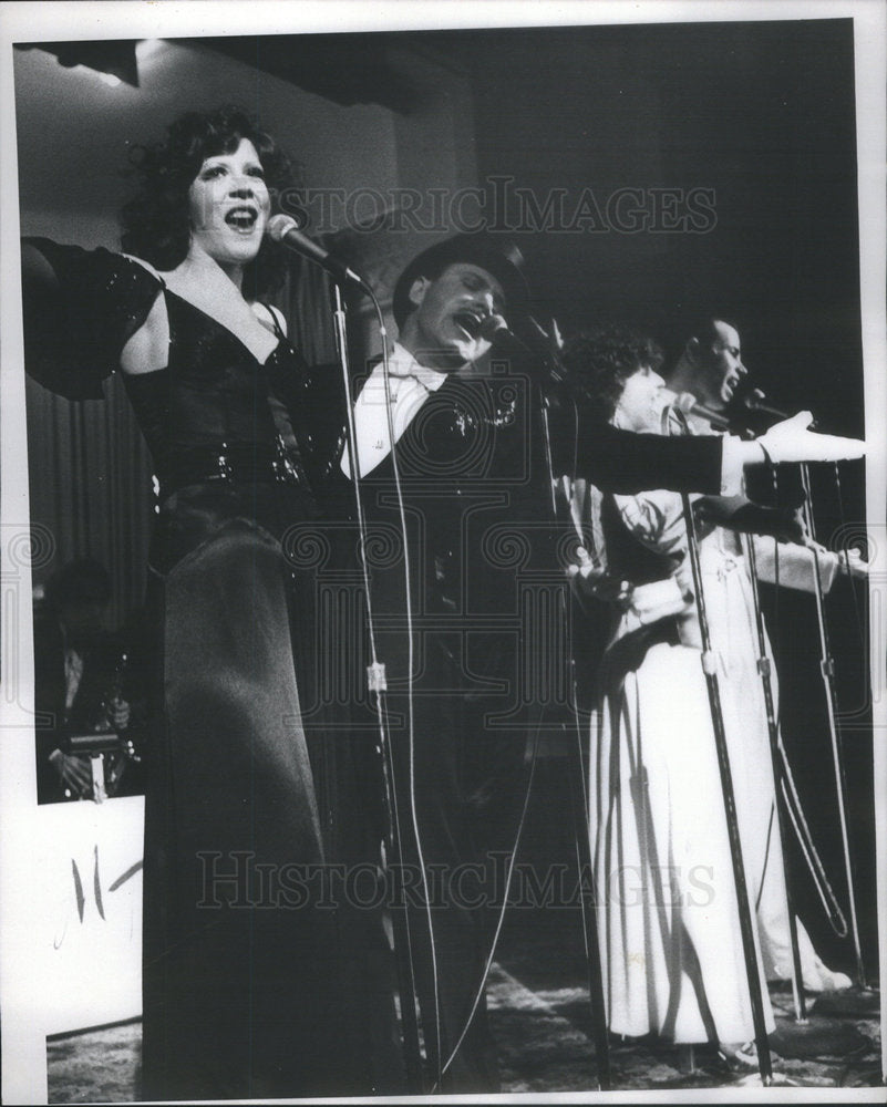 1975 Press Photo Manhattan Transfer American Music Band - Historic Images