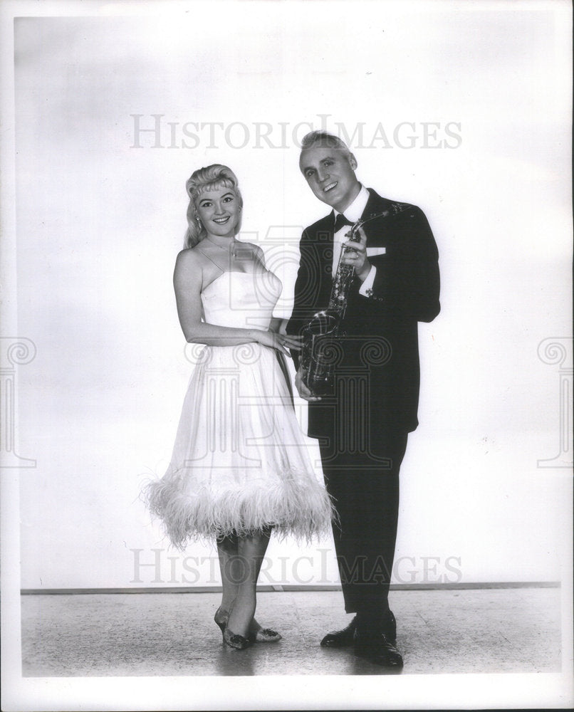 1960 Teddy Phillips/Saxophone/Orchestra/Colleen Lovett/Vocalist - Historic Images