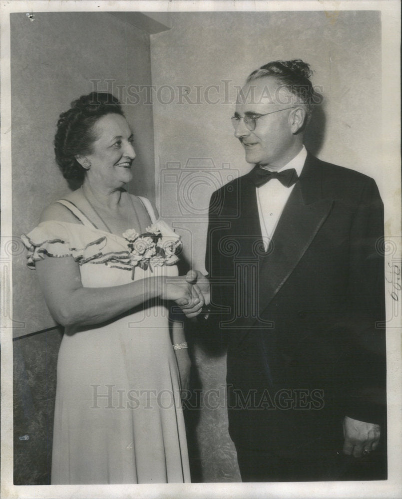 1947 Press Photo Arthur Redderson grand paton of the Eastern Star - Historic Images