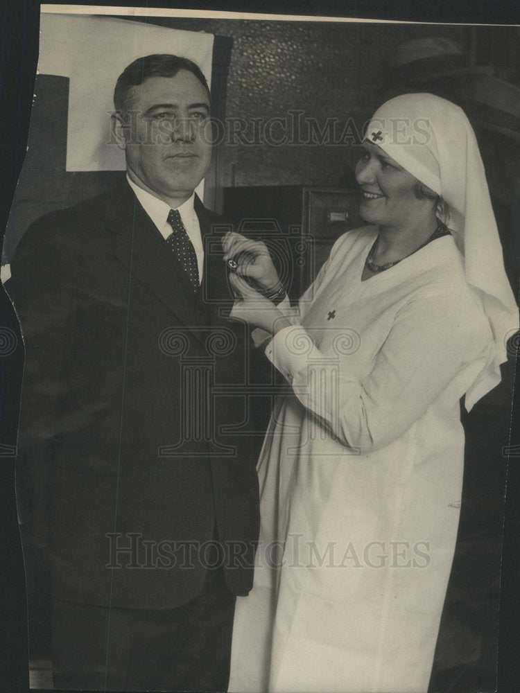 1930 James Nicholson Chicago American Red Cross Grace Pettengill - Historic Images