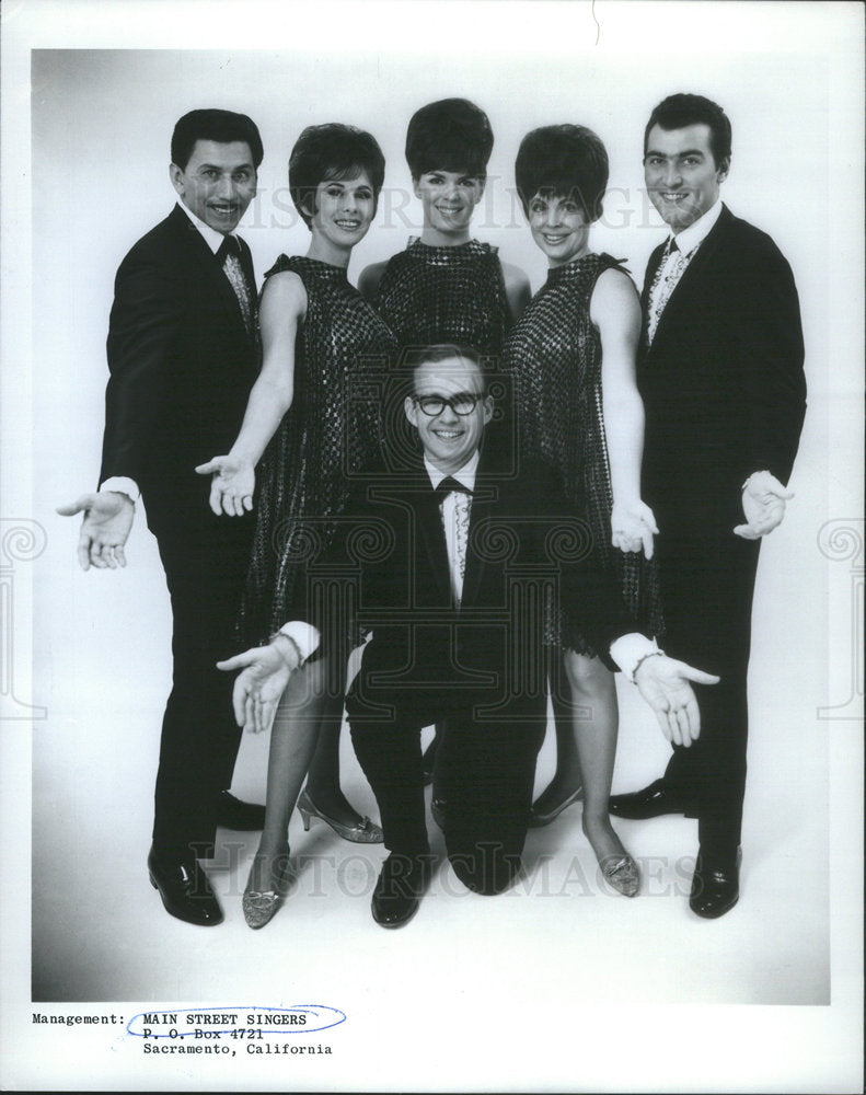 1969 Main Street Singers Musical Group - Historic Images