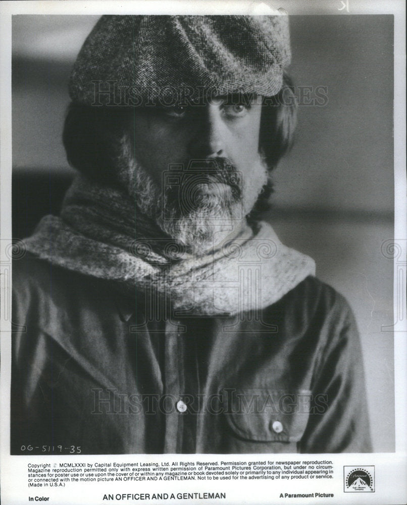 1982 Press Photo Taylor Hackford &quot;An Officer and a Gentleman&quot; - Historic Images