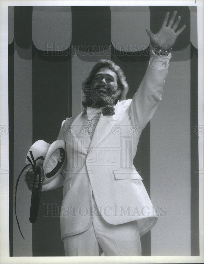 1978 Press Photo NBC-TV&#39;s &quot;Dan Haggerty Goes to the Circus&quot; - Historic Images