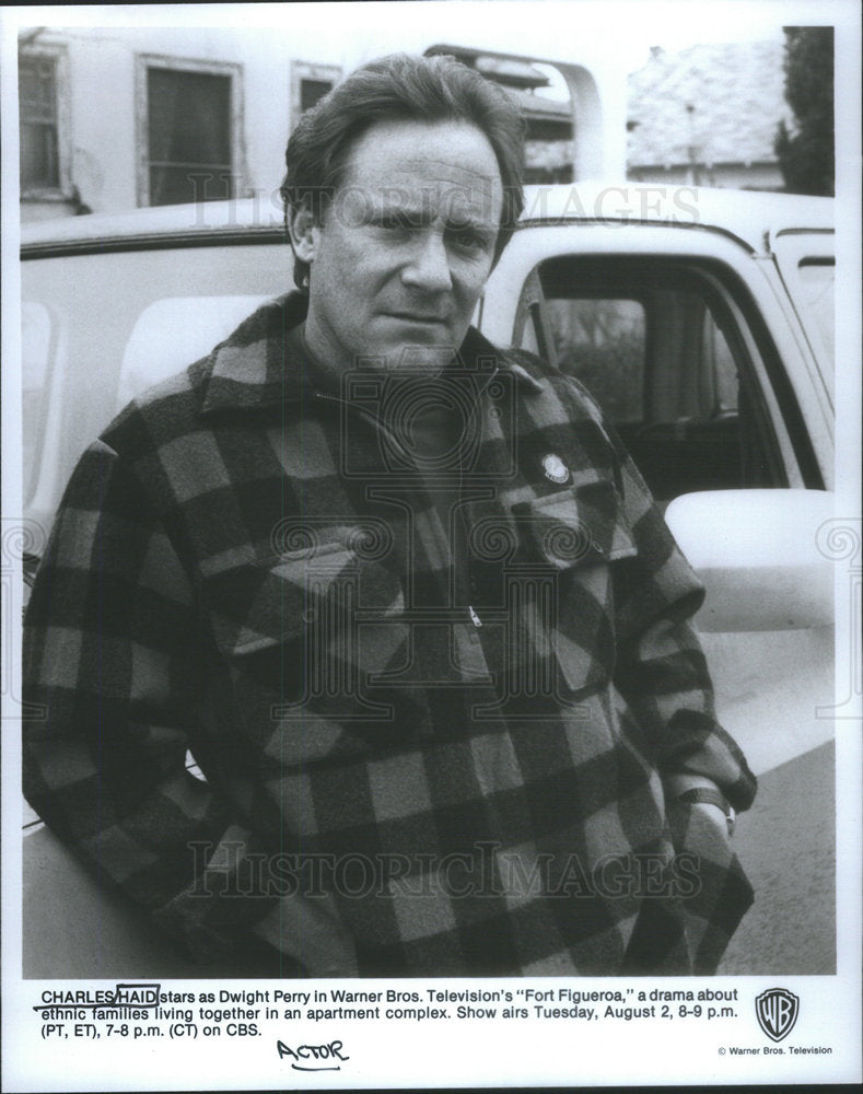 Press Photo Charles Haid/American Actor/Director - Historic Images